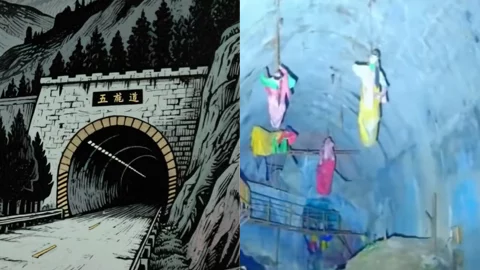 五龙山隧道灵异